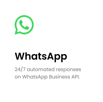 WhatsApp channel