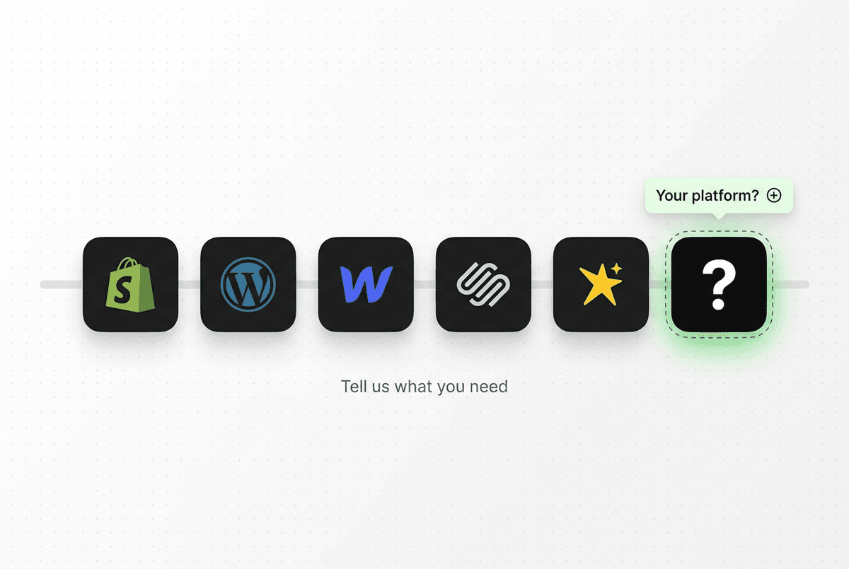 Request a new integration