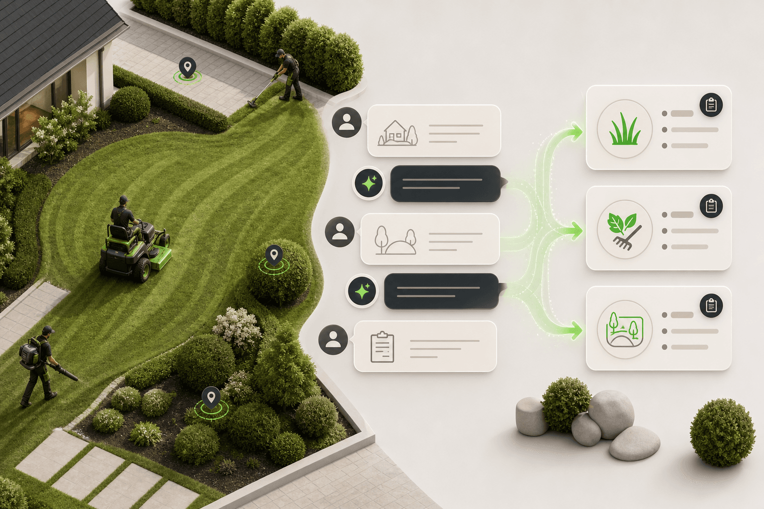 Chatbot for Landscaping Business: Quotes & Crews 24/7