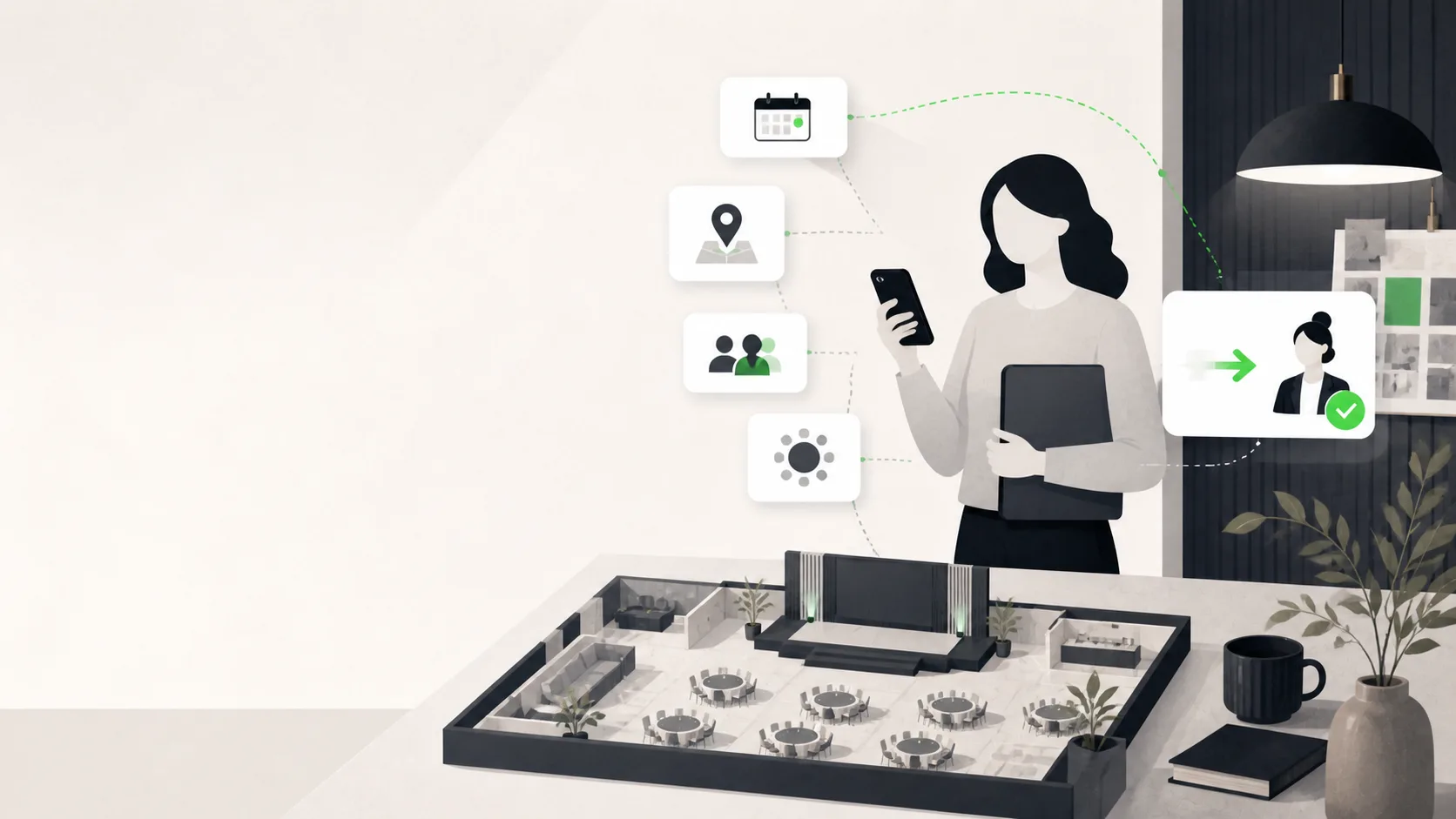 Event Planning AI Front Desk for Lead Qualification