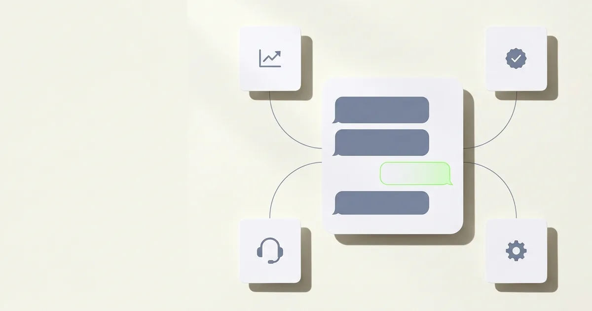 Conversational AI orchestrating customer service across channels and metrics