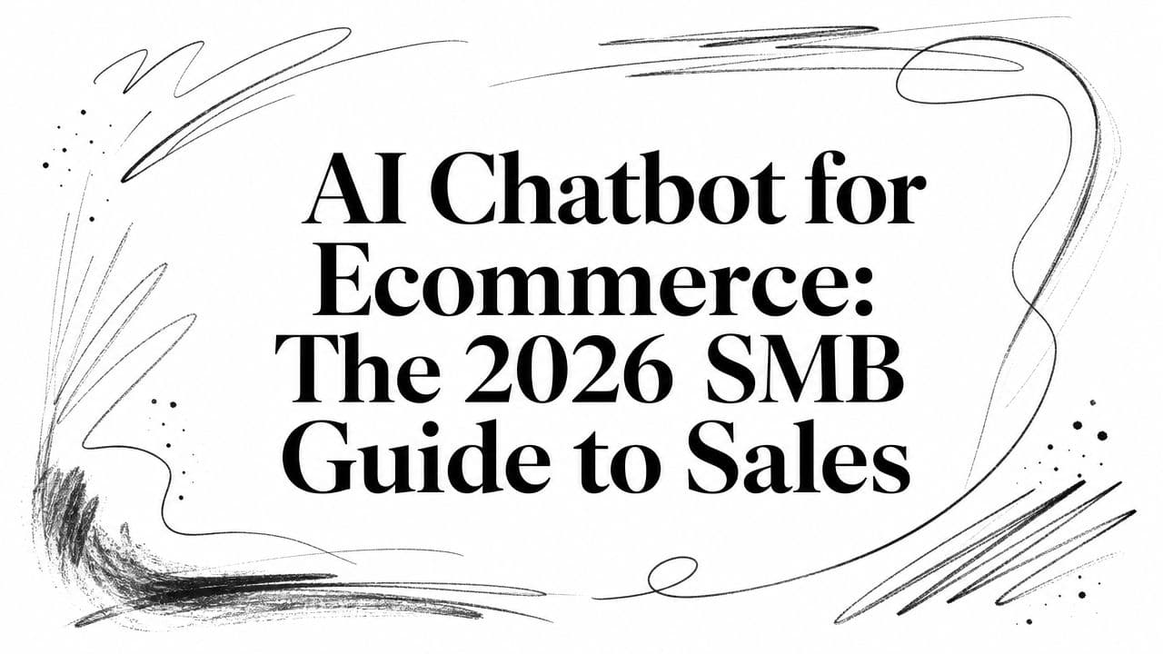 AI Chatbot for Ecommerce: The 2026 SMB Guide to Sales