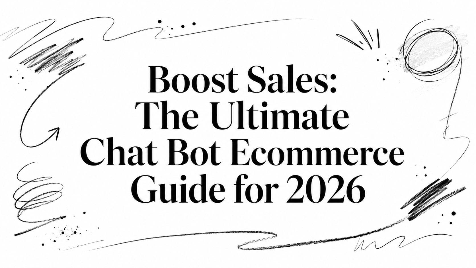 Boost Sales: The Ultimate Chat Bot Ecommerce Guide for 2026
