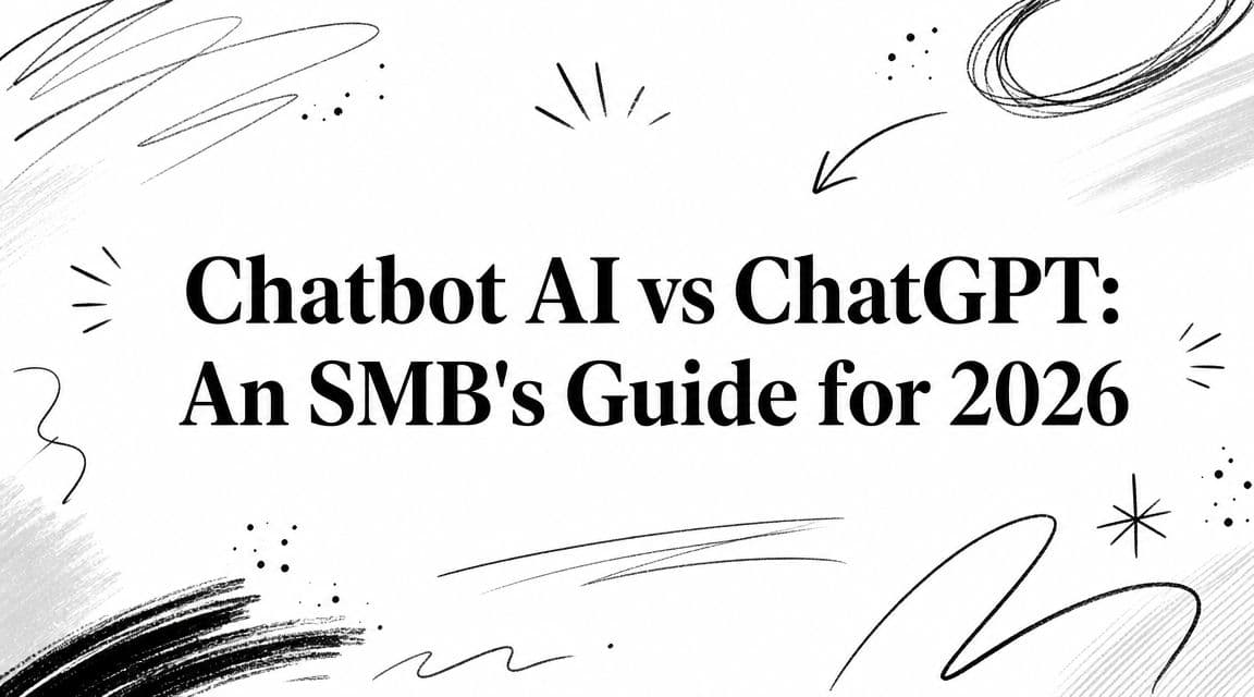 Chatbot AI vs ChatGPT: An SMB's Guide for 2026