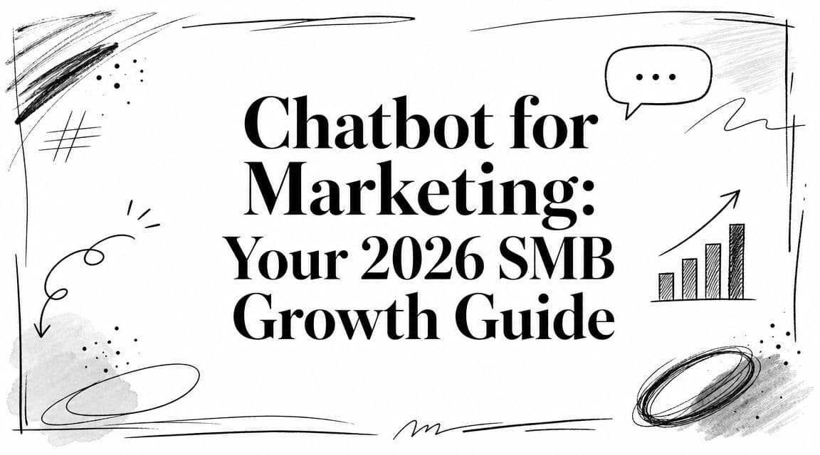 Chatbot for Marketing: Your 2026 SMB Growth Guide