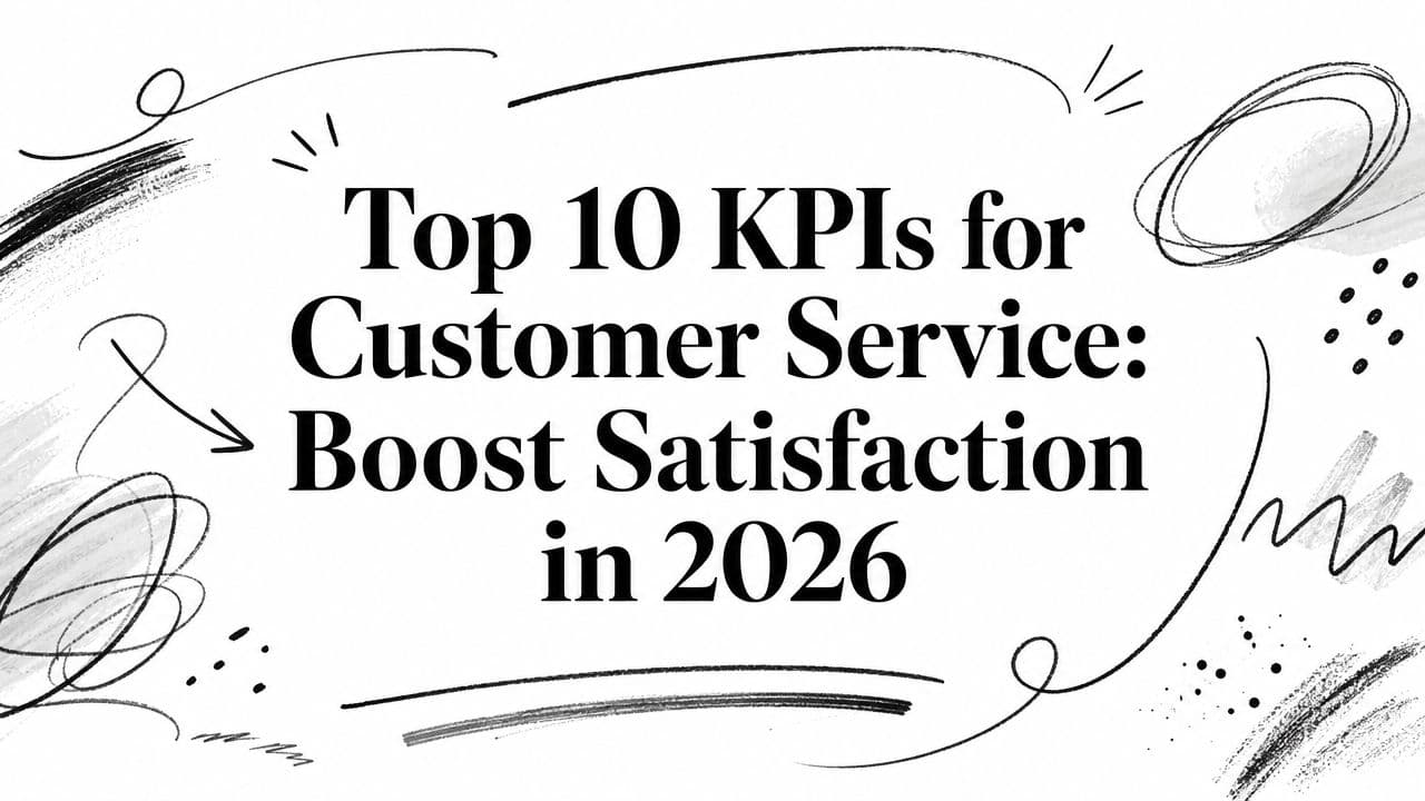 Top 10 KPIs for Customer Service: Boost Satisfaction in 2026