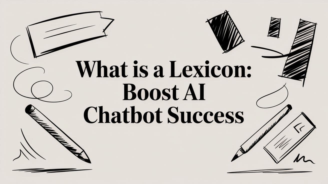 What Is A Lexicon: Boost AI Chatbot Success