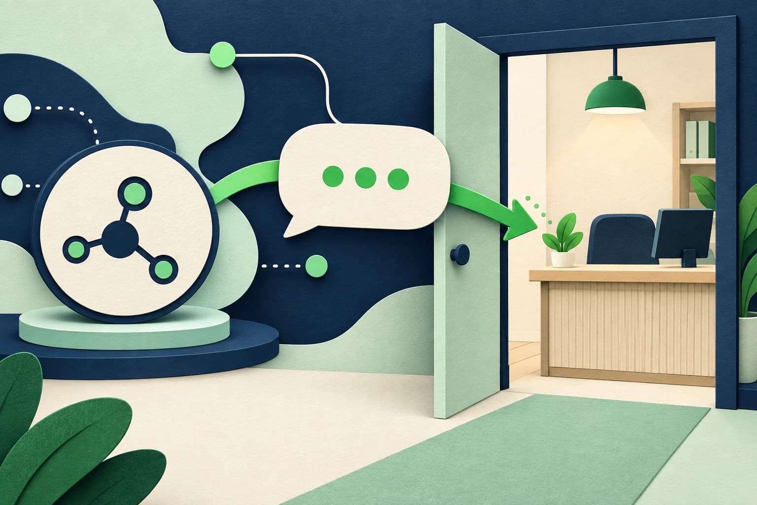 When Customers Ask for a Person: Reply Examples