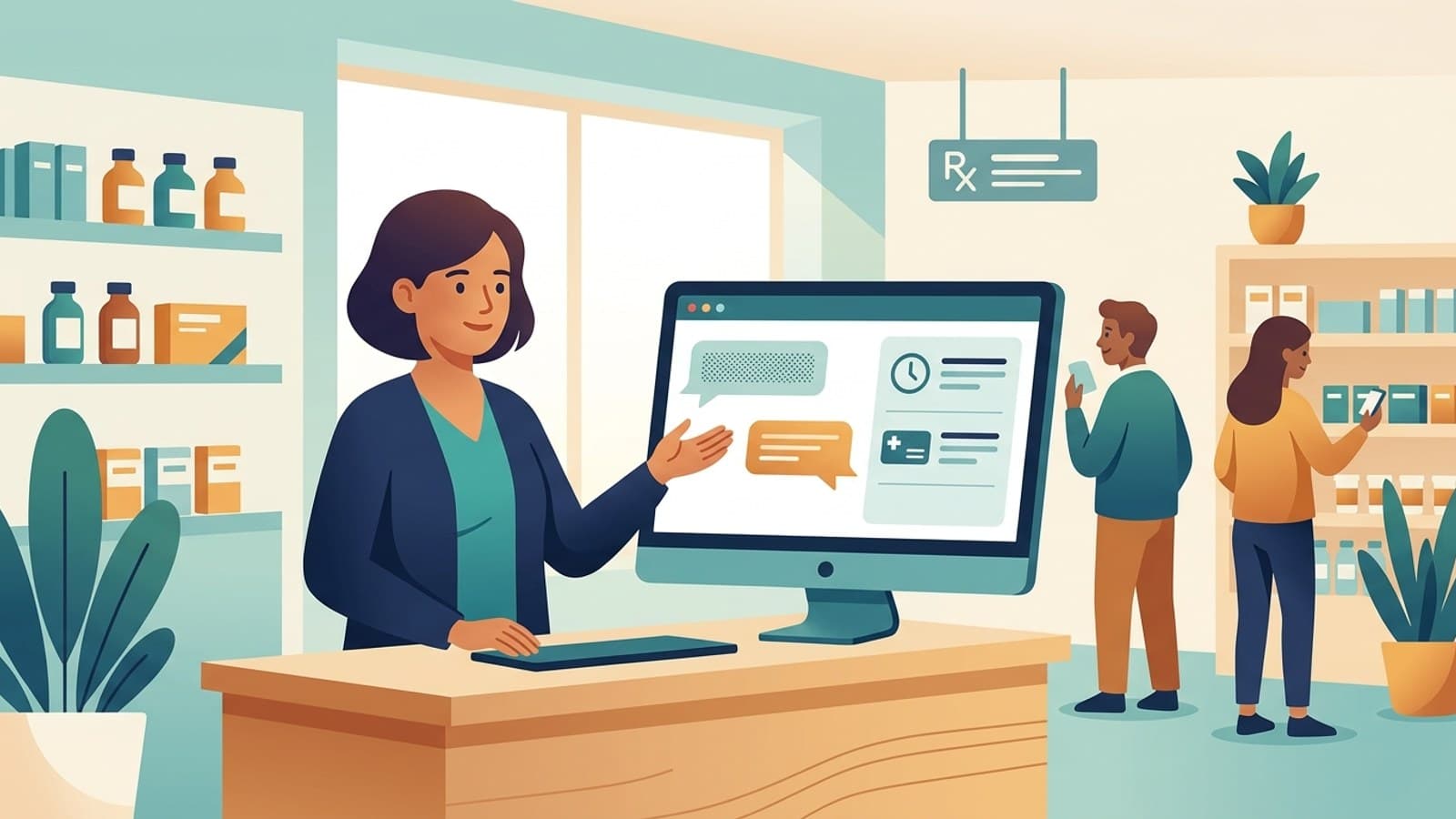 AI Receptionist for Pharmacies: The Non-Clinical Front Desk