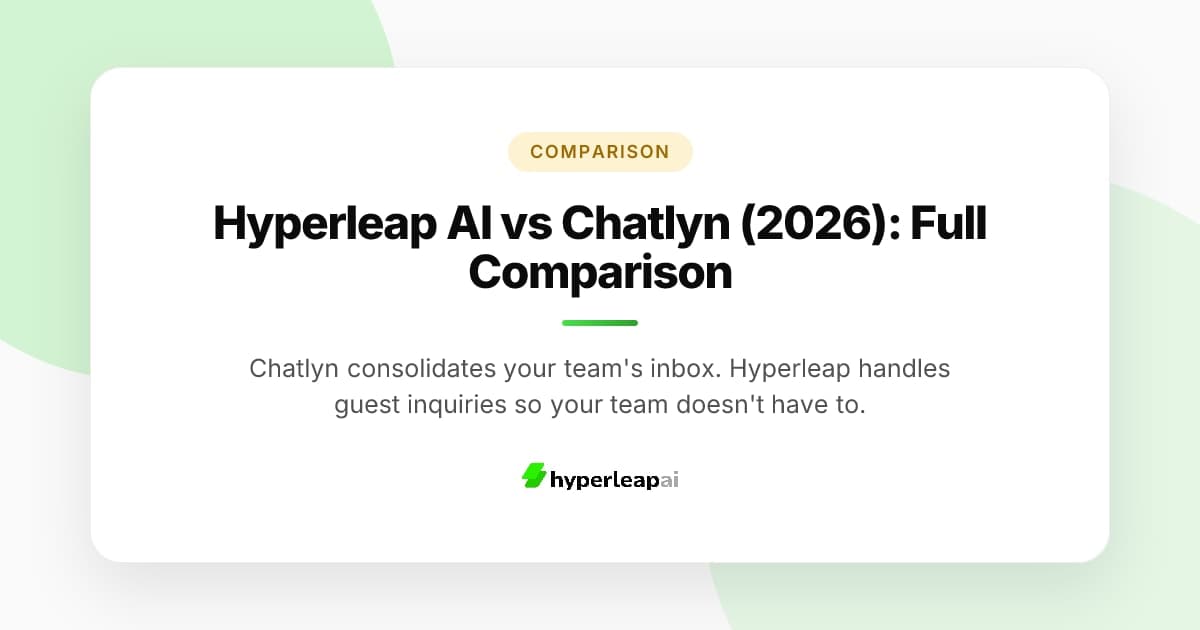 Hyperleap AI vs Chatlyn (2026): Full Comparison