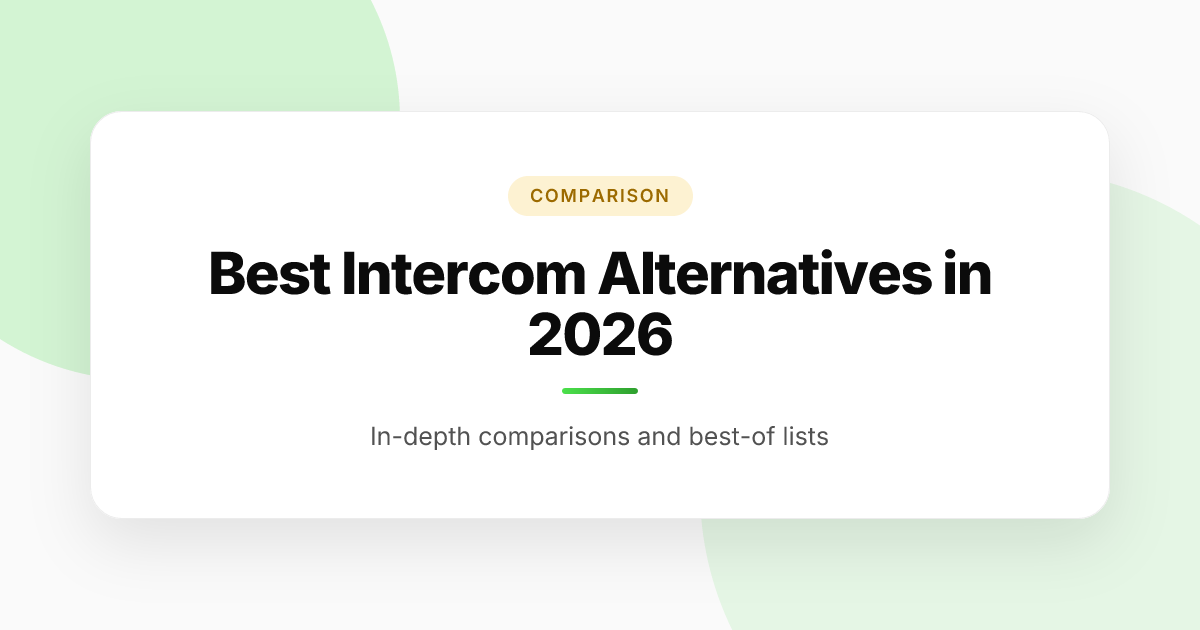 Best Intercom Alternatives in 2026 | Hyperleap AI