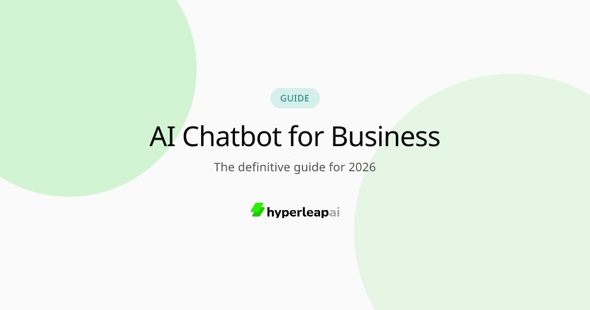 AI Chatbot for Business: Complete Guide to Choosing the Right Platform